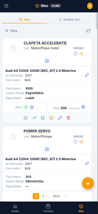 DezGest pe telefon